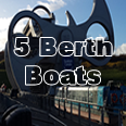 Our 5 berth Canalboats